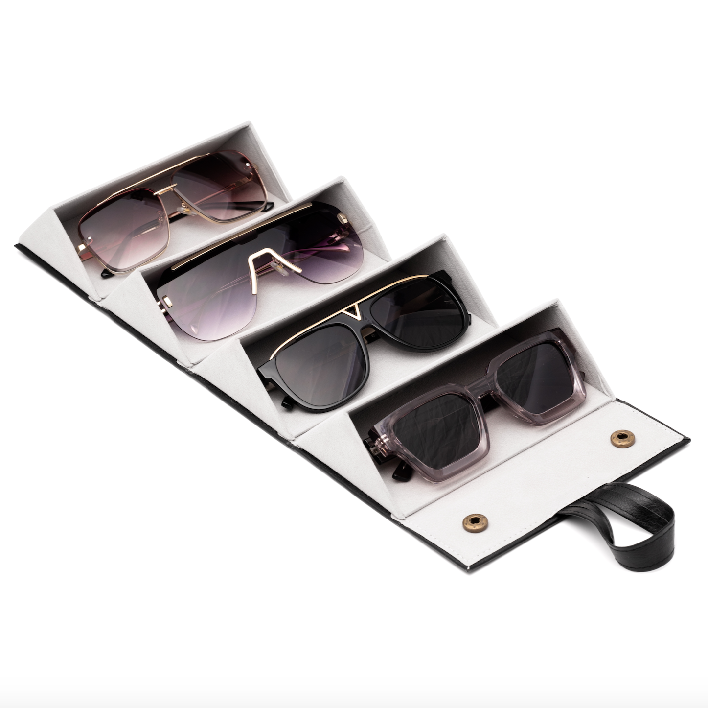 Sunglasses Travel Holder - 4 Pairs